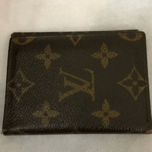 Vintage Louis Vuitton Wallet Card Holder, Good Condition - Picture 5 of 6